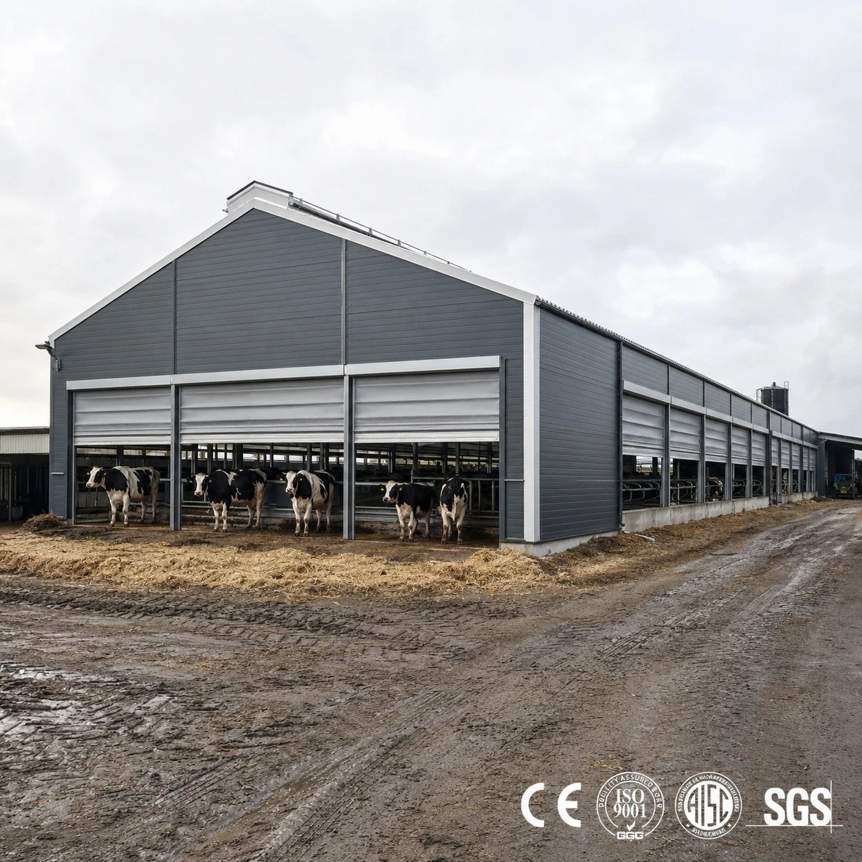 Steel Structure Cowshed Steel Structure Cowshed