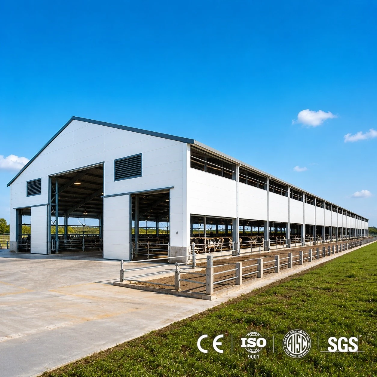 Covered Cattle Barns Covered Cattle Barns