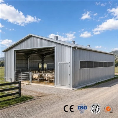 Steel Sheep Barn